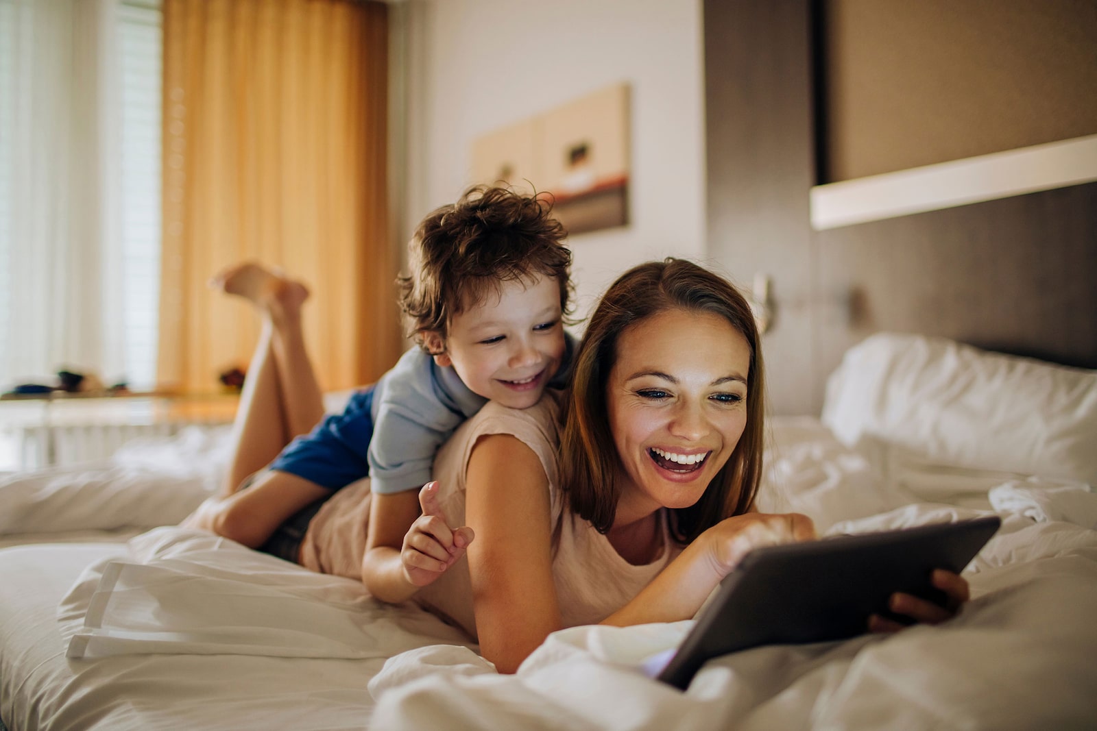 Familia feliz 
